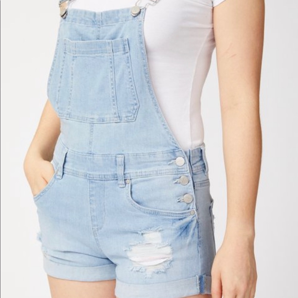 Denim Overalls